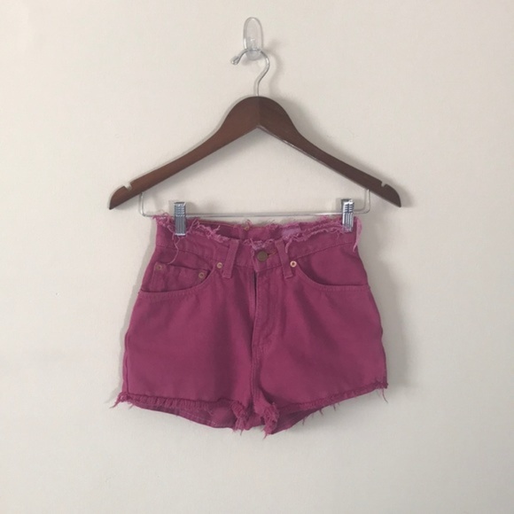 Levi's Pants - Vintage Levi’s High Waisted Cut Off Shorts Size 0